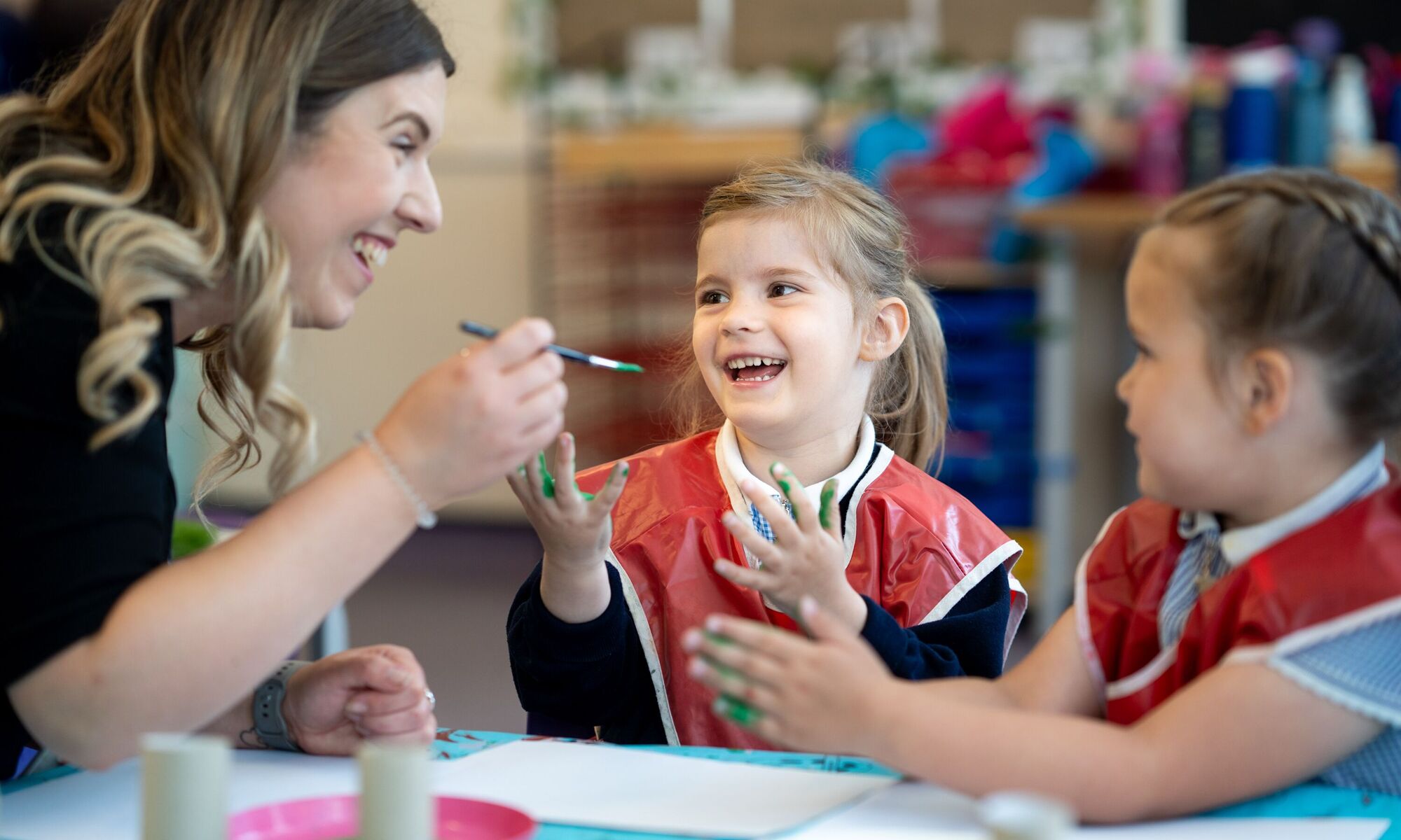 Maldon Primary School Student Painting